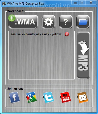 WMA to MP3 Converter Box